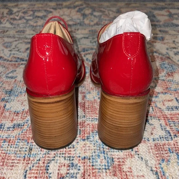 The Office of Angela Scott Miss Cleo Pointed Toe Loafer Pump SZ 39.5 NIB - Picture 5 of 10